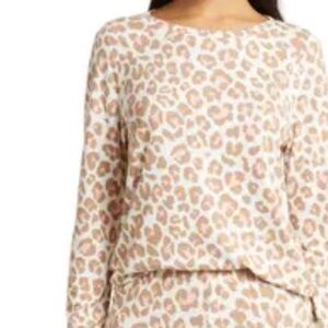 Kate spade ♠️ cheetah jammies BNWT size small